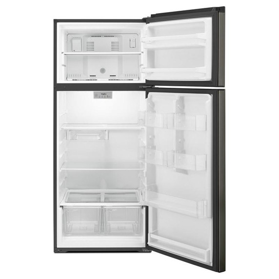 Whirlpool® 28-inch Wide Refrigerator Compatible With The EZ Connect Icemaker Kit - 18 Cu. Ft. WRT518SZKV