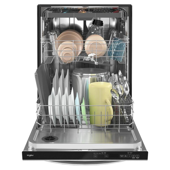 Whirlpool® 24” Stainless Steel Dishwasher with AI Intelligent Wash System - 47 dBA WDT750SAKZ
