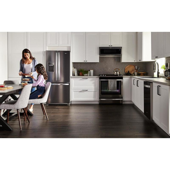 Whirlpool® 24” Stainless Steel Dishwasher with AI Intelligent Wash System - 47 dBA WDT750SAKZ