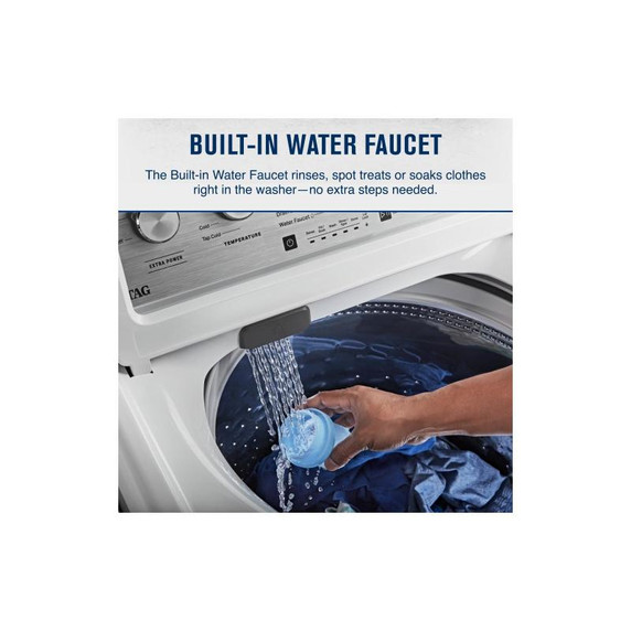 Maytag® Top Load Washer with Extra Power - 5.5 cu. ft. IEC MVW5430MW Maytag® Top Load Washer with Extra Power - 5.5 cu. ft. IEC MVW5430MW