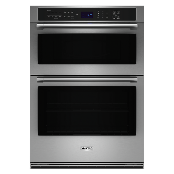 Maytag® 30-inch Wall Oven Microwave Combo with Air Fry and Basket - 6.4 cu. ft. MOEC6030LZ