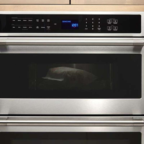 Maytag® 30-inch Wall Oven Microwave Combo with Air Fry and Basket - 6.4 cu. ft. MOEC6030LZ