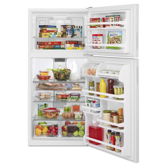Maytag® 30-Inch Wide Top Freezer Refrigerator with PowerCold® Feature- 18 Cu. Ft. MRT118FFFH