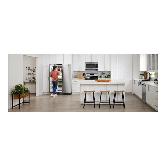 Maytag® 36-Inch Wide Side-by-Side Refrigerator with Exterior Ice and Water Dispenser - 25 Cu. Ft. MSS25C4MGZ