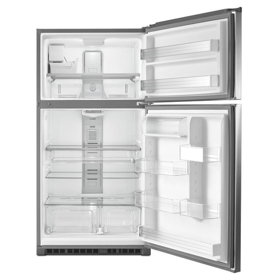Maytag® 33-Inch Wide Top Freezer Refrigerator with EvenAir™ Cooling Tower- 21 Cu. Ft. MRT711SMFZ Maytag® 33-Inch Wide Top Freezer Refrigerator with EvenAir™ Cooling Tower- 21 Cu. Ft. MRT711SMFZ