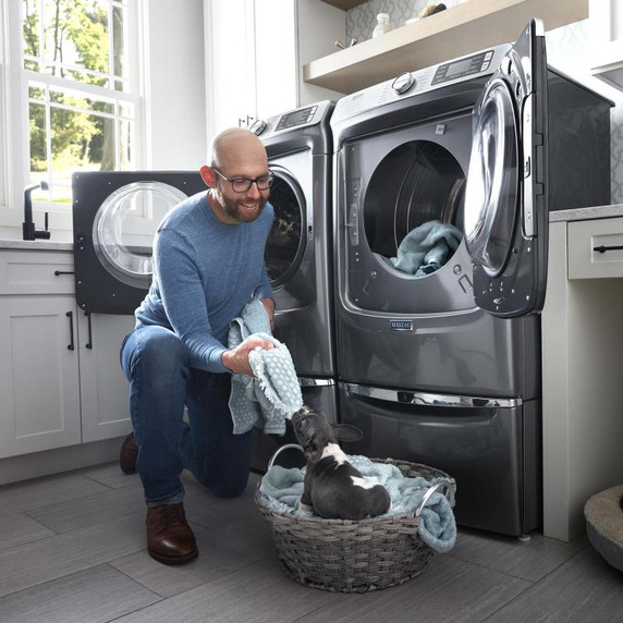 Maytag® Smart Front Load Washer with Extra Power and 24-Hr Fresh Hold® option - 5.8 cu. ft. MHW8630HC