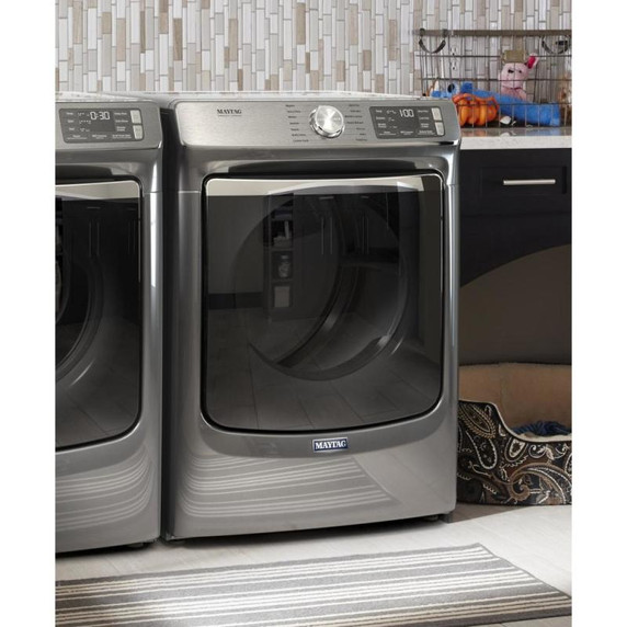 Maytag® Smart Front Load Electric Dryer with Extra Power and Advanced Moisture Sensing with industry-exclusive extra moisture sensor - 7.3 cu. ft. YMED8630HC