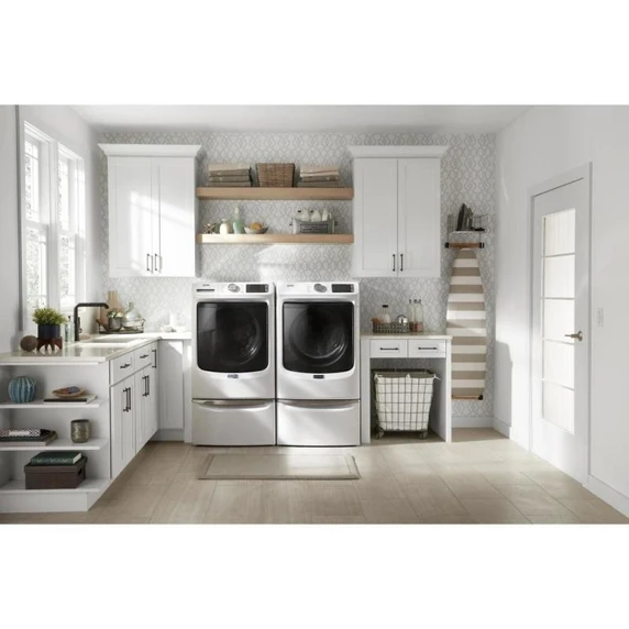 Maytag® Front Load Electric Dryer with Extra Power and Quick Dry cycle - 7.3 cu. ft. YMED5630HW