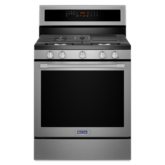 Maytag® 30-Inch Wide Gas Range With True Convection And Power Preheat - 5.8 Cu. Ft. MGR8800FZ