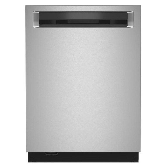Kitchenaid® 44 dBA Dishwasher with 360° Max Jets™ Third Rack and LED Interior Lighting KDPM804KPS