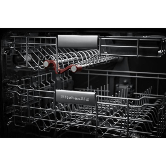 Kitchenaid® 44 dBA Dishwasher with 360° Max Jets™ Third Rack and LED Interior Lighting KDPM804KPS