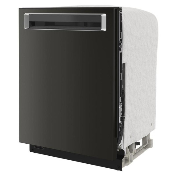 Kitchenaid® 44 dBA Dishwasher with 360° Max Jets™ Third Rack and LED Interior Lighting KDPM804KBS