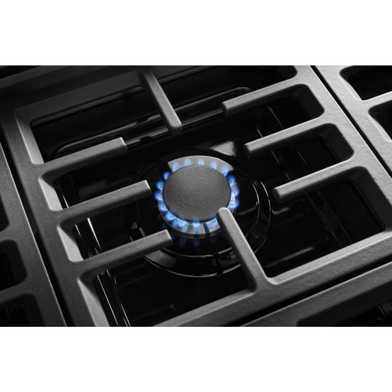 KitchenAid® 36'' Smart Commercial-Style Dual Fuel Range with 6 Burners KFDC506JPA