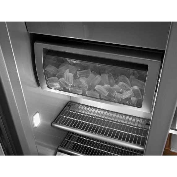 Kitchenaid® 30 Cu. Ft. 48" Built-In Side-by-Side Refrigerator with PrintShield™ Finish KBSN708MPS