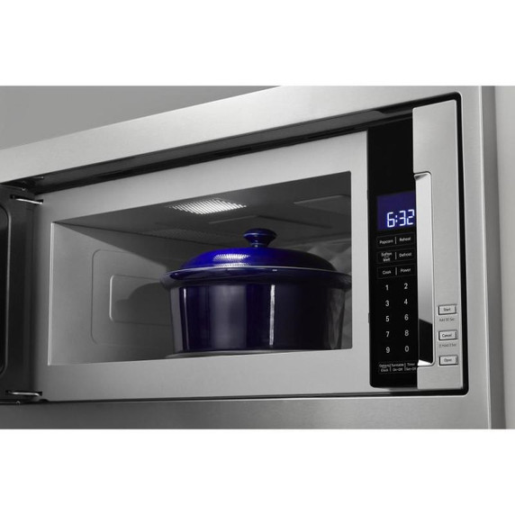 Kitchenaid® 900 Watt Built-In Low Profile Microwave with Slim Trim Kit YKMBT5011KS