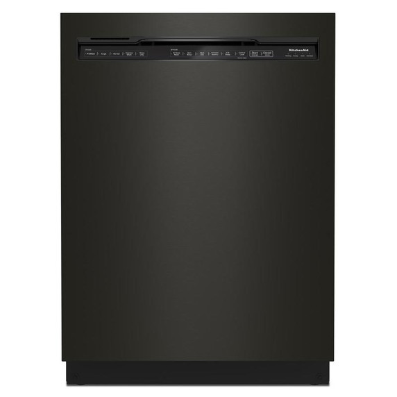 Kitchenaid® 39 dBA Dishwasher in PrintShield™ Finish with Third Level Utensil Rack KDFE204KBS