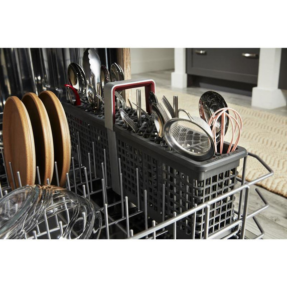 Kitchenaid® 47 dBA Two-Rack Dishwasher in PrintShield™ Finish with ProWash™ Cycle KDFE104KPS
