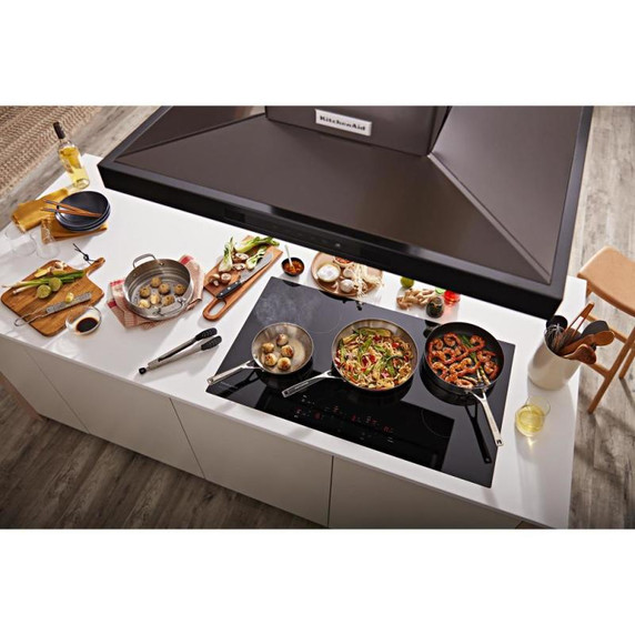 Kitchenaid® 36-Inch 5-Element Sensor Induction Cooktop KCIG556JBL