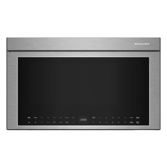 Kitchenaid® Multifunction Over-the-Range Microwave Oven with Flush Built-In Design YKMMF530PPS