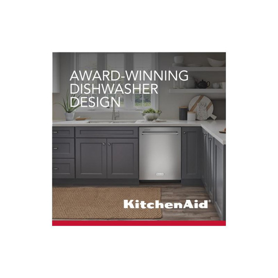 KitchenAid® 39 dBA Dishwasher in PrintShield™ Finish with Third Level Utensil Rack KDTE204KPS KitchenAid® 39 dBA Dishwasher in PrintShield™ Finish with Third Level Utensil Rack KDTE204KPS