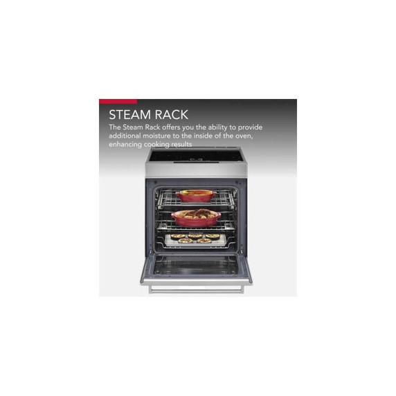 Kitchenaid® 30-Inch 4-Element Induction Slide-In Convection Range with Air Fry KSIS730PSS