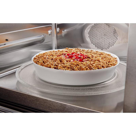 KitchenAid® 30" Combination Microwave Wall Oven with Air Fry Mode KOEC530PWH