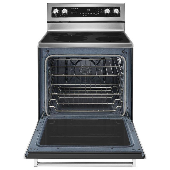 Kitchenaid® 30-Inch 5-Element Electric Convection Range YKFEG500ESS