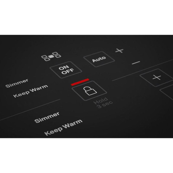 Kitchenaid® 30-Inch 5-Element Sensor Induction Cooktop KCIG550JSS