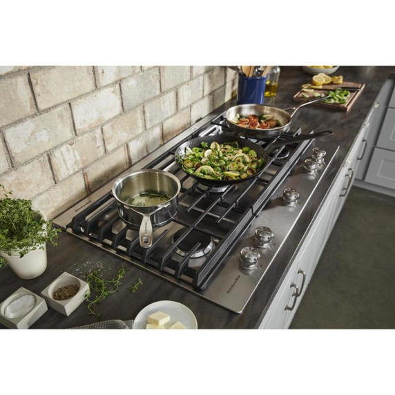 Kitchenaid® 36" Retractable Downdraft System, 600 CFM KXD4636YSS
