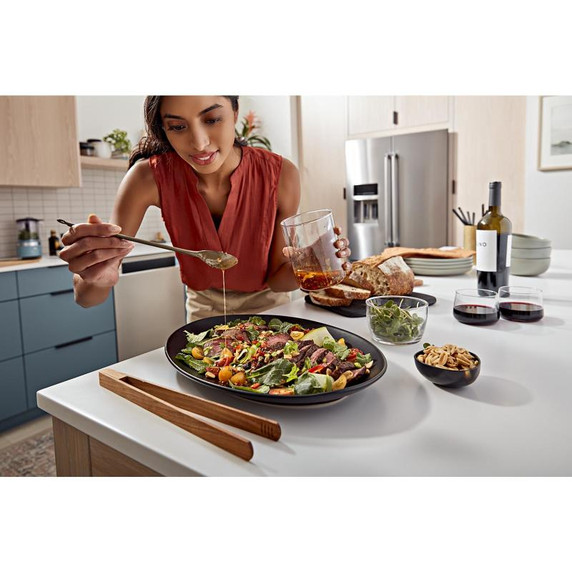 Kitchenaid® 26.8 Cu. Ft. Standard-Depth French Door Refrigerator with Exterior Ice and Water Dispenser KRFF577KPS
