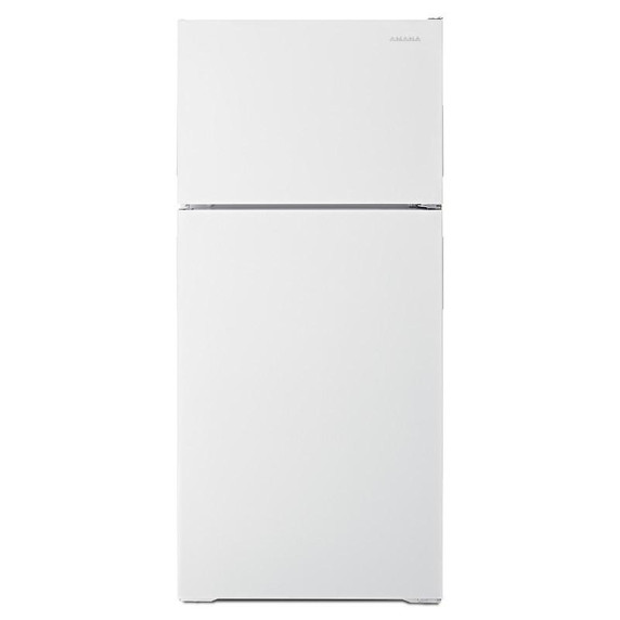 Amana® 14 cu. ft. Top-Freezer Refrigerator with Flexible Storage Options ART104TFDW