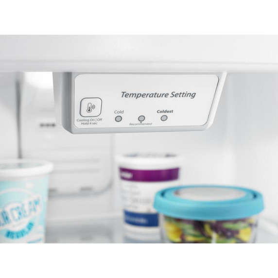 Amana® 30-inch Wide Top-Freezer Refrigerator with Glass Shelves  - 18 cu. ft. ART318FFDS
