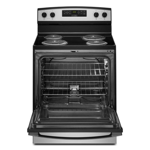 30-inch Amana® Electric Range with Bake Assist Temps YACR4303MMS
