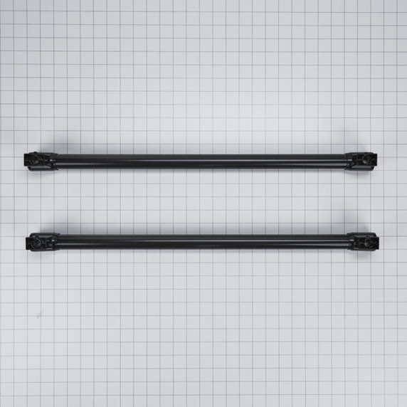 French Door Refrigerator Handle Kit, Black W10716733