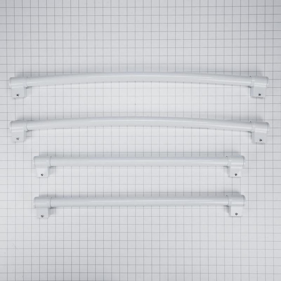 French Door Refrigerator Handle Kit, White W10716734