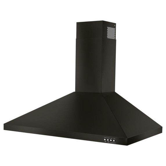 Whirlpool® 30" Contemporary Black Stainless Wall Mount Range Hood WVW53UC0HV