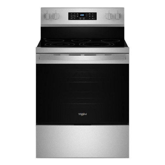 Whirlpool® 30-inch Energy Star Electric Range with Air Cooking Technology, No Preheat Air Fry and Air Baking and Self Clean YWFES5030RZ