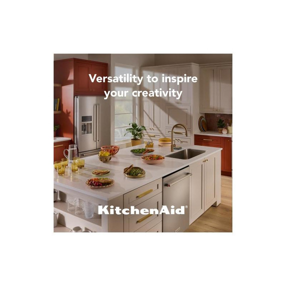 Kitchenaid® 26.2 Cu. Ft. Multi-Door French Door Refrigerator with Platinum Interior KRMF536RPS Kitchenaid® 26.2 Cu. Ft. Multi-Door French Door Refrigerator with Platinum Interior KRMF536RPS