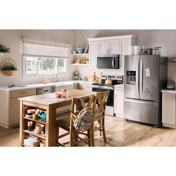 Whirlpool® 36-Inch Wide French Door Bottom Mount Refrigerator - 25 cu. ft. WRFF3436RZ