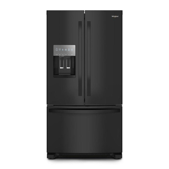 Whirlpool® 36-Inch Wide French Door Bottom Mount Refrigerator - 25 cu. ft. WRFF3436RB