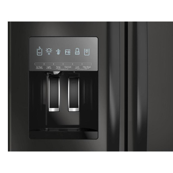 Whirlpool® 36-Inch Wide French Door Bottom Mount Refrigerator - 25 cu. ft. WRFF3436RB