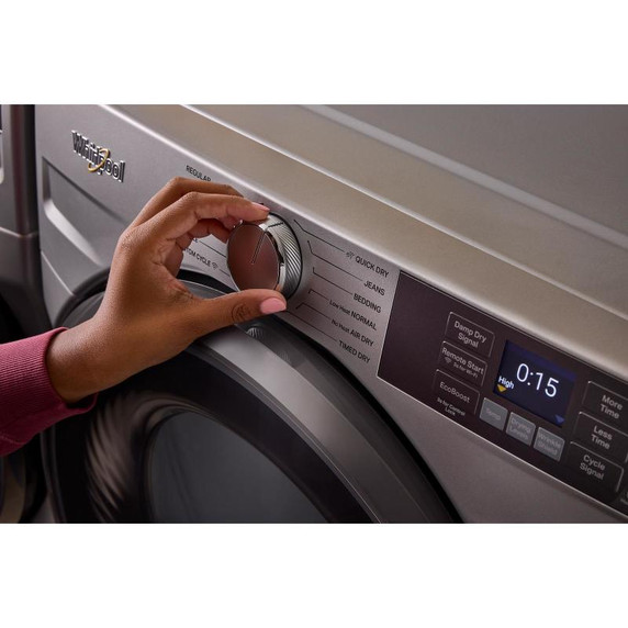 Whirlpool® 7.4 cu. ft. Smart Front Load ENERGY STAR® Certified Gas Dryer with Wrinkle Shield™ Option WGD5720RW