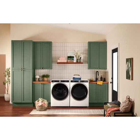 Whirlpool® 7.4 cu. ft. Smart Front Load ENERGY STAR® Certified Gas Dryer with Steam Capabilities WGD6720RW