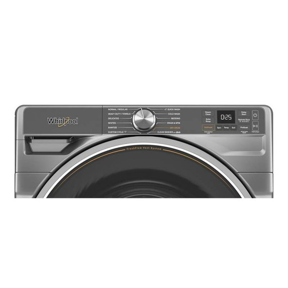 Whirlpool® 5.8 cu. ft. Smart Front Load ENERGY STAR® Certified Washer with FreshFlow™ Vent System and AI Intelligent Wash WFW6720RR