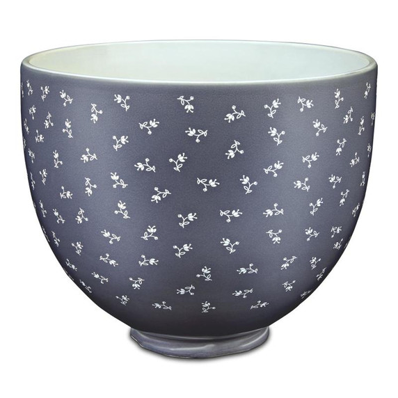 Kitchenaid® 5 Quart Vintage Florals Ceramic Bowl KSM2CB5BF Kitchenaid® 5 Quart Vintage Florals Ceramic Bowl KSM2CB5BF