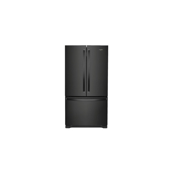 Whirlpool® 36-Inch Wide Counter-Depth French Door Bottom Mount Refrigerator - 20 cu. ft. WRFC2036RB