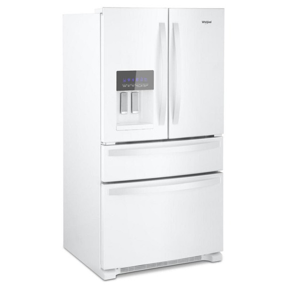Whirlpool® 36-Inch Wide French Door Bottom Mount Refrigerator - 25 cu. ft. WRMF3636RW
