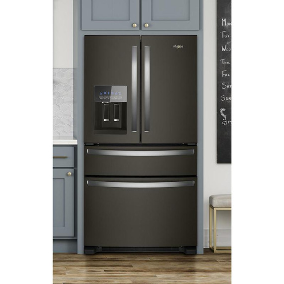Whirlpool® 36-Inch Wide French Door Bottom Mount Refrigerator - 25 cu. ft. WRMF3636RV