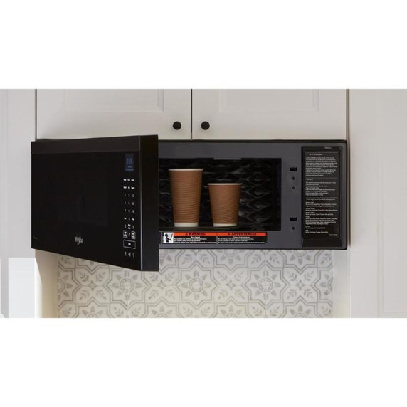 Whirlpool® 1.1 cu. ft. Smart Low Profile Microwave Hood Combination with 450 CRM 4-Speed Venting YWMML5530RZ
