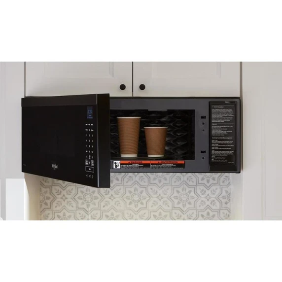 Whirlpool® 1.1 cu. ft. Smart Low Profile Microwave Hood Combination with 450 CRM 4-Speed Venting YWMML5530RV